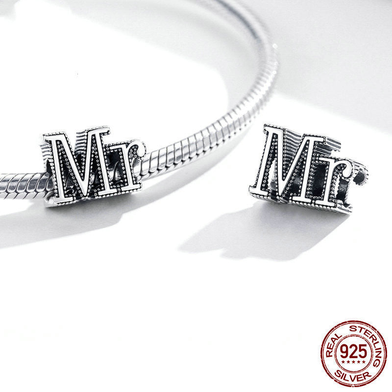Charm à Lettres Mr - Argent S925
