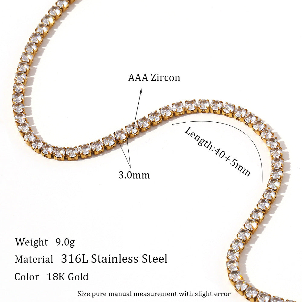 Colliers Zeny - Acier Inoxydable