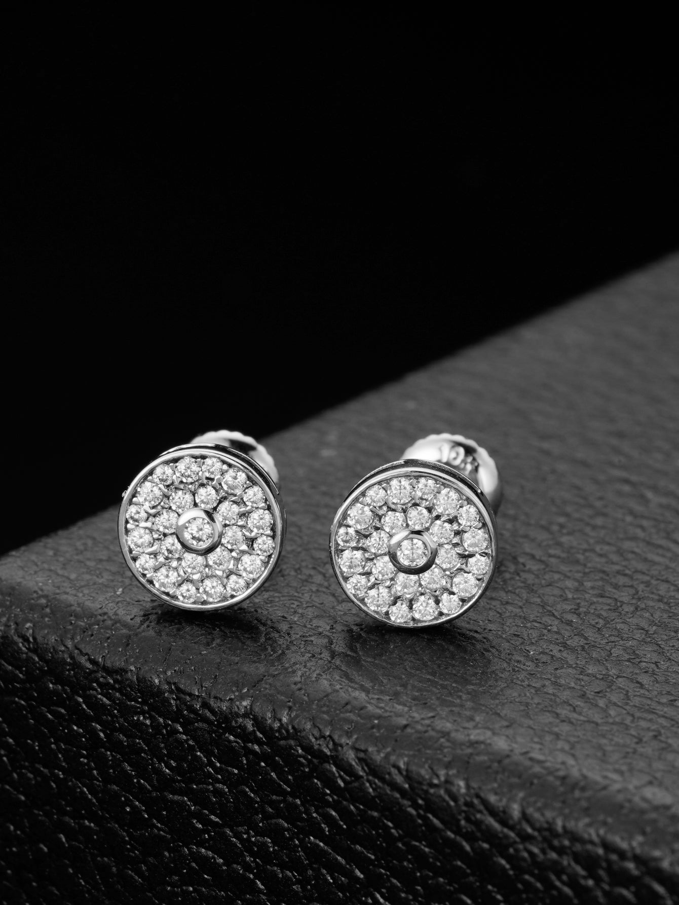 Boucles d'oreilles Joy - Diamant Moissanite 0.34Ct et Argent Sterling 925