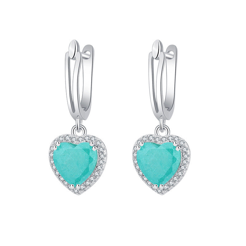 Pierre Amour Boucles D'oreilles Exquis Oreille en Forme de Coeur Fermoirs - Maria B.