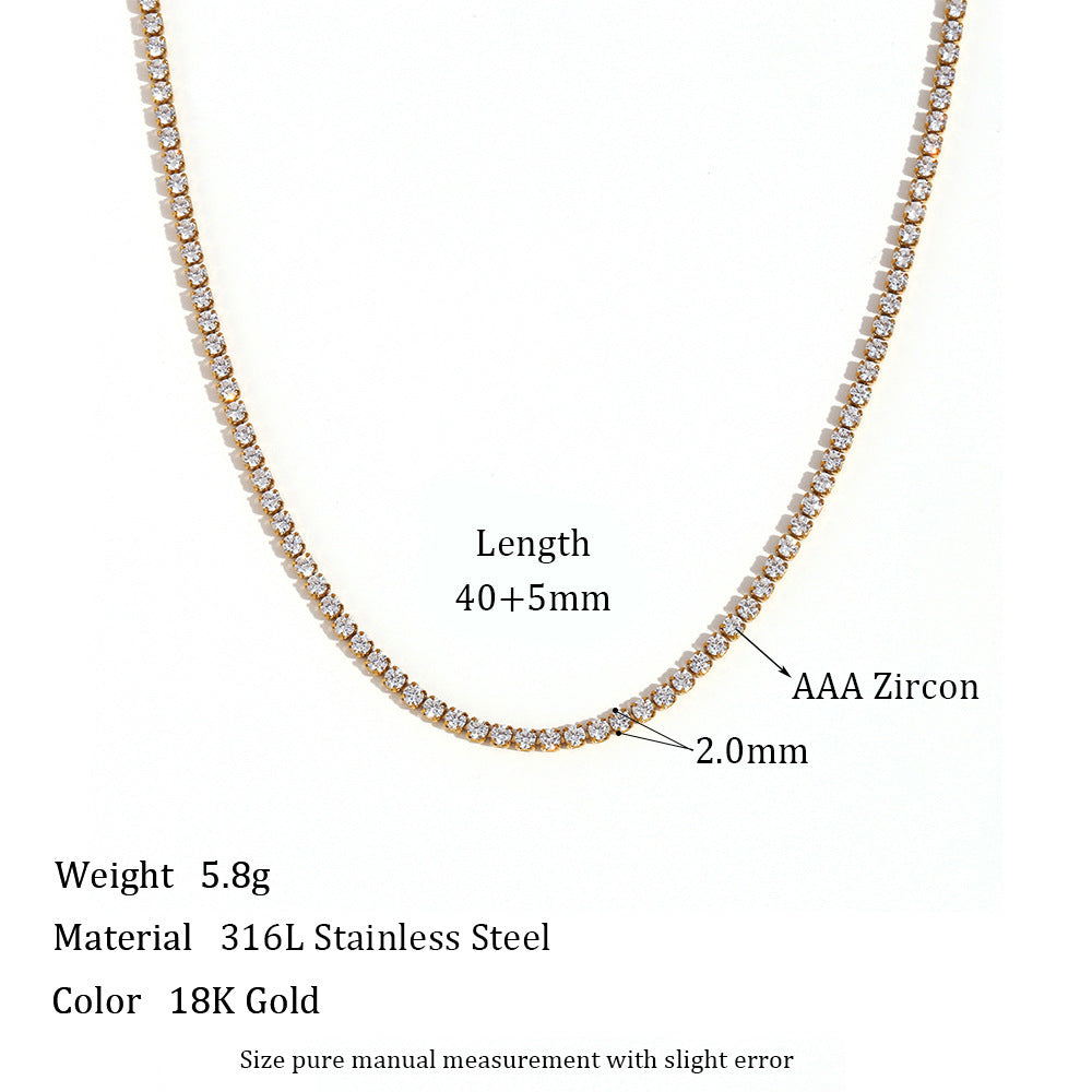 Colliers Zeny - Acier Inoxydable