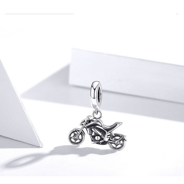 Charm Pendant Moto - Argent S925