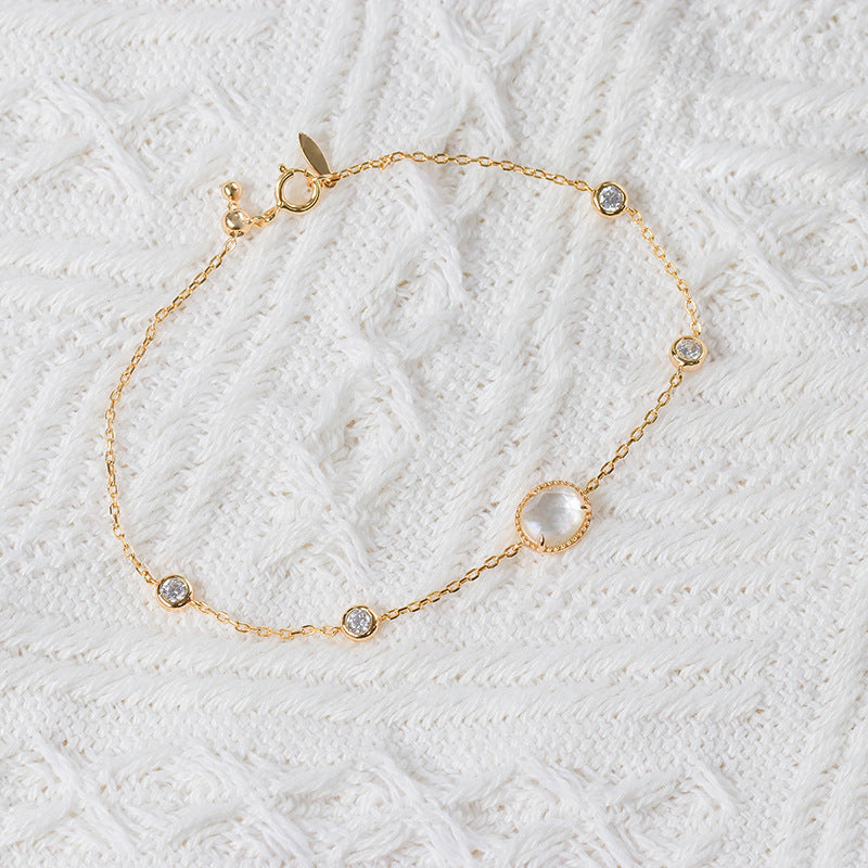 Bracelet à bulles papillon blanc - Maria B.