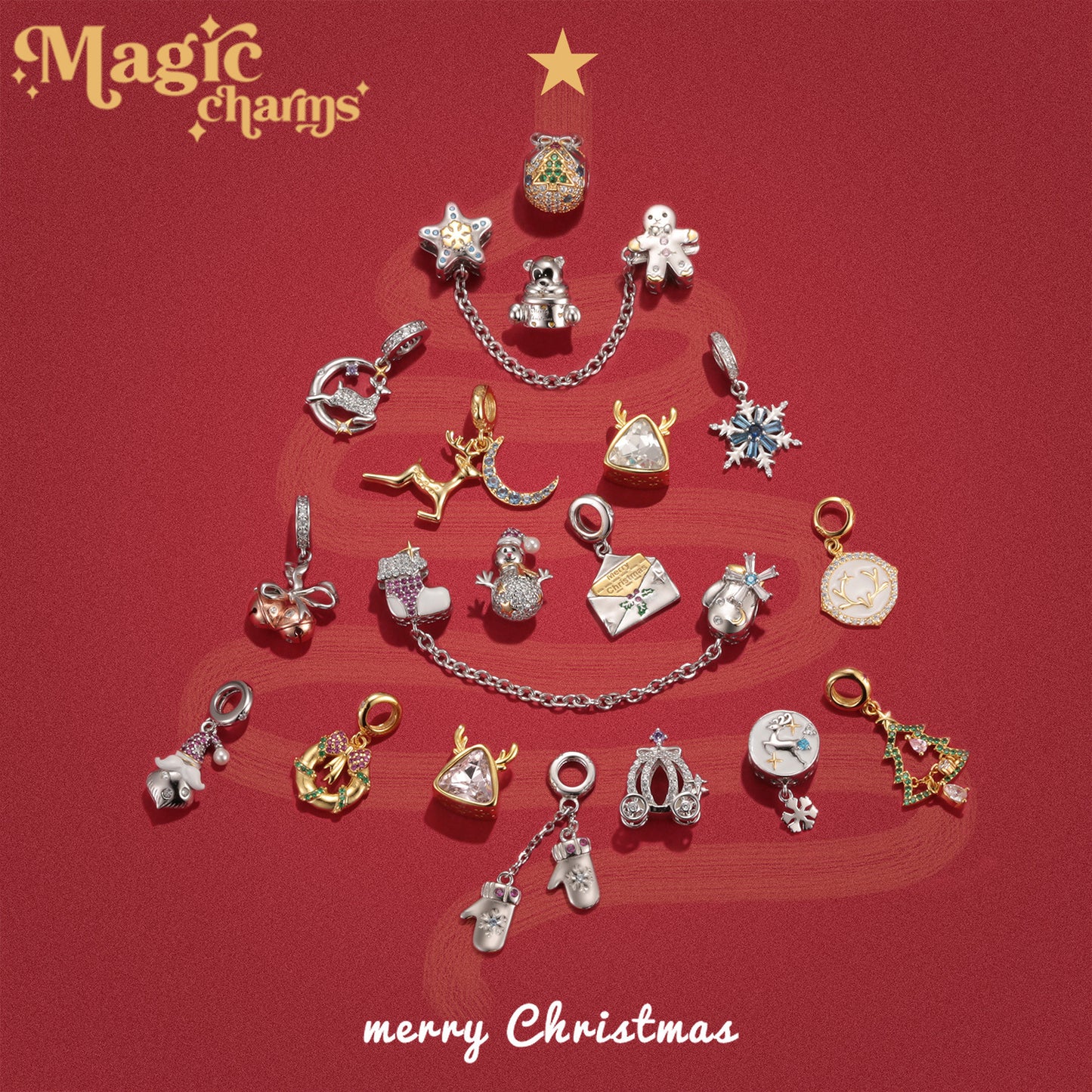 Charms Édition Noël 2024 - Argent S925