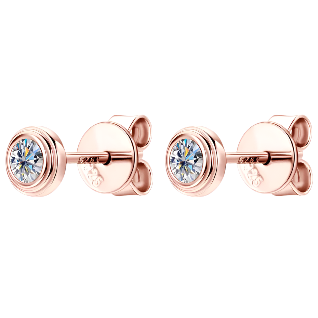 Boucles d’oreilles ÉCLAT ÉTERNEL - Diamant moissanite & Argent 925 millième