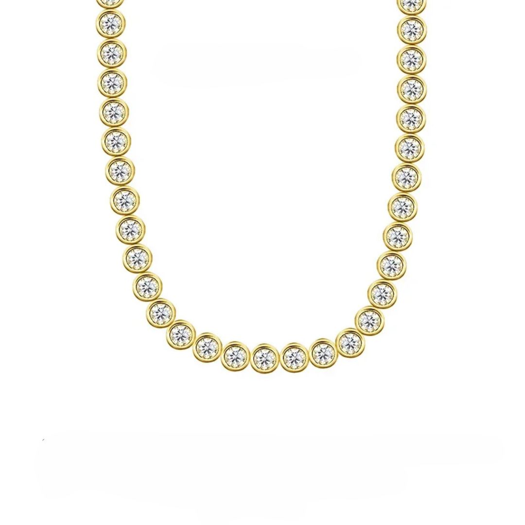 Bracelet ou Collier ÉCLAT ÉTERNEL - Diamant moissanite & Argent 925 millième