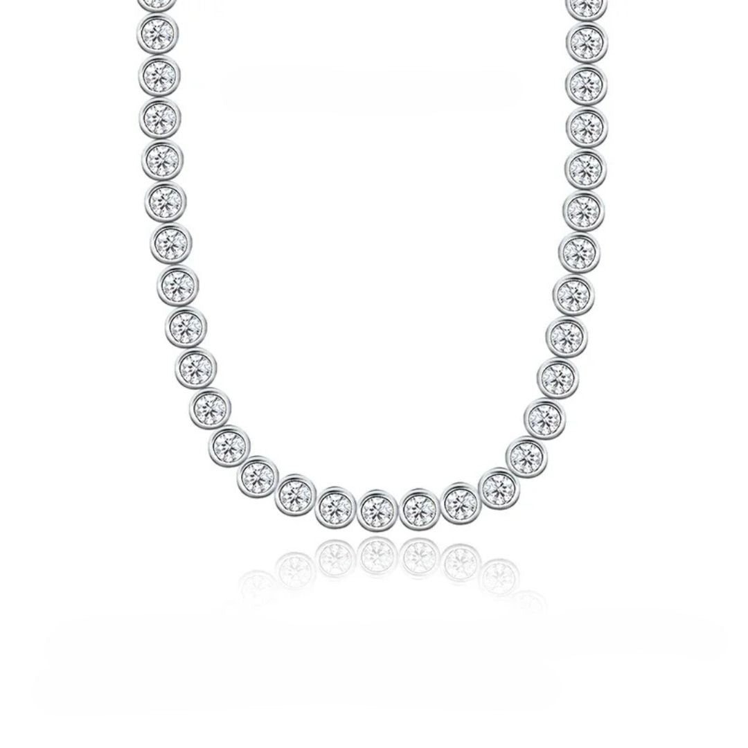 Bracelet ou Collier ÉCLAT ÉTERNEL - Diamant moissanite & Argent 925 millième