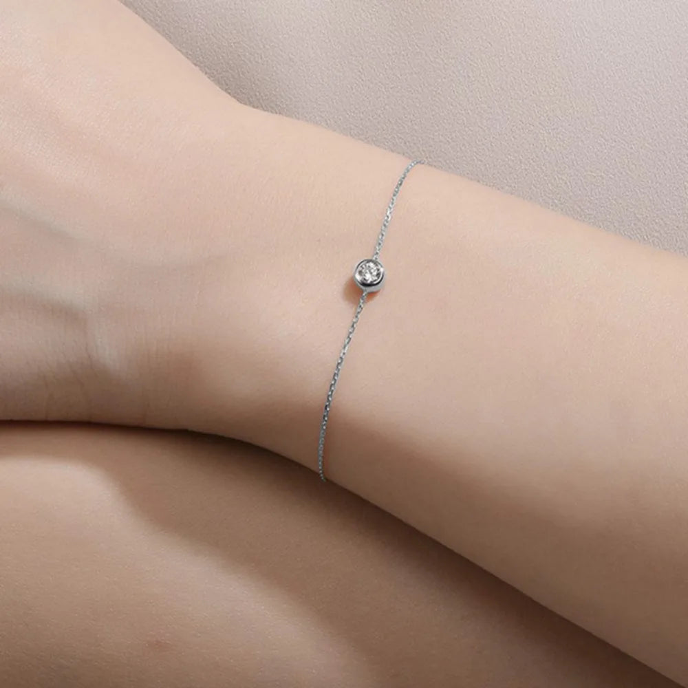 Set de bijoux ÉCLAT ÉTERNEL - Diamant moissanite & Argent 925 millième