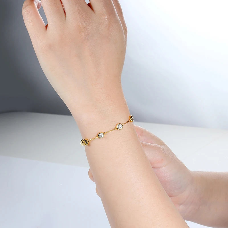 Bracelet ÉCLAT ÉTERNEL - Diamant moissanite & Argent 925 millième