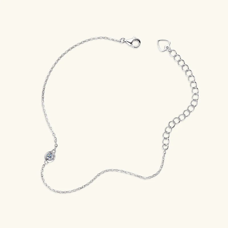 Bracelet ÉCLAT ÉTERNEL - Diamant moissanite & Argent 925 millième