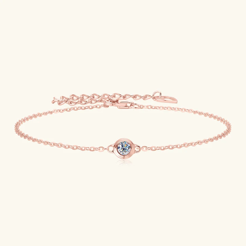 Bracelet ÉCLAT ÉTERNEL - Diamant moissanite & Argent 925 millième