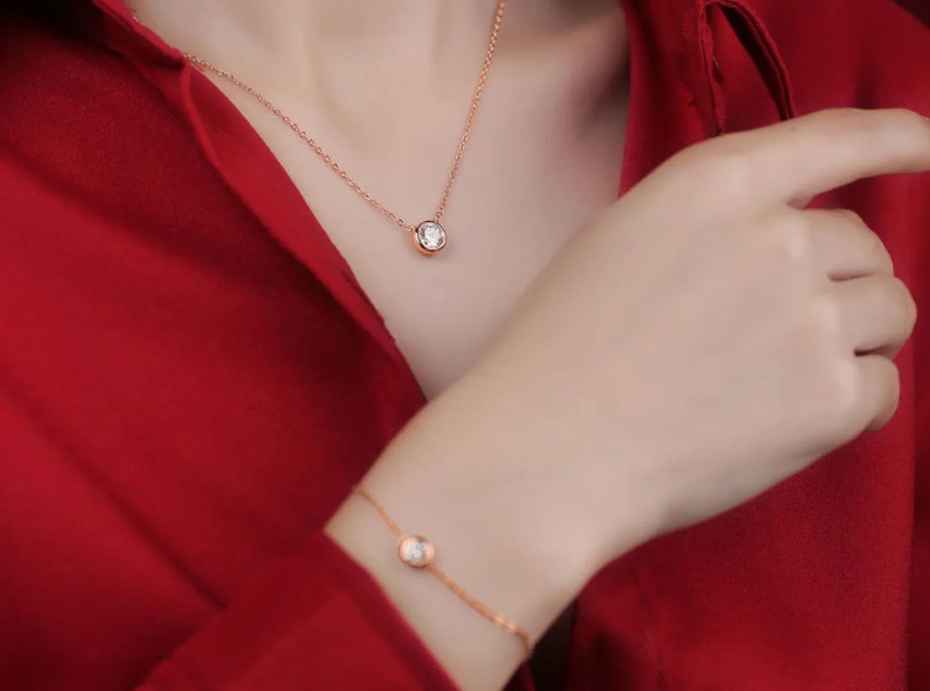 Set de bijoux ÉCLAT ÉTERNEL - Diamant moissanite & Argent 925 millième