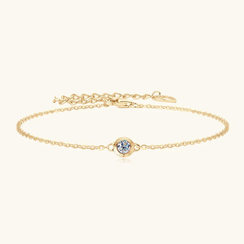 Bracelet ÉCLAT ÉTERNEL - Diamant moissanite & Argent 925 millième
