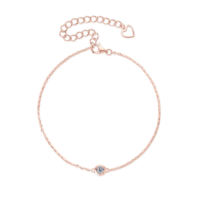 Bracelet ÉCLAT ÉTERNEL - Diamant moissanite & Argent 925 millième