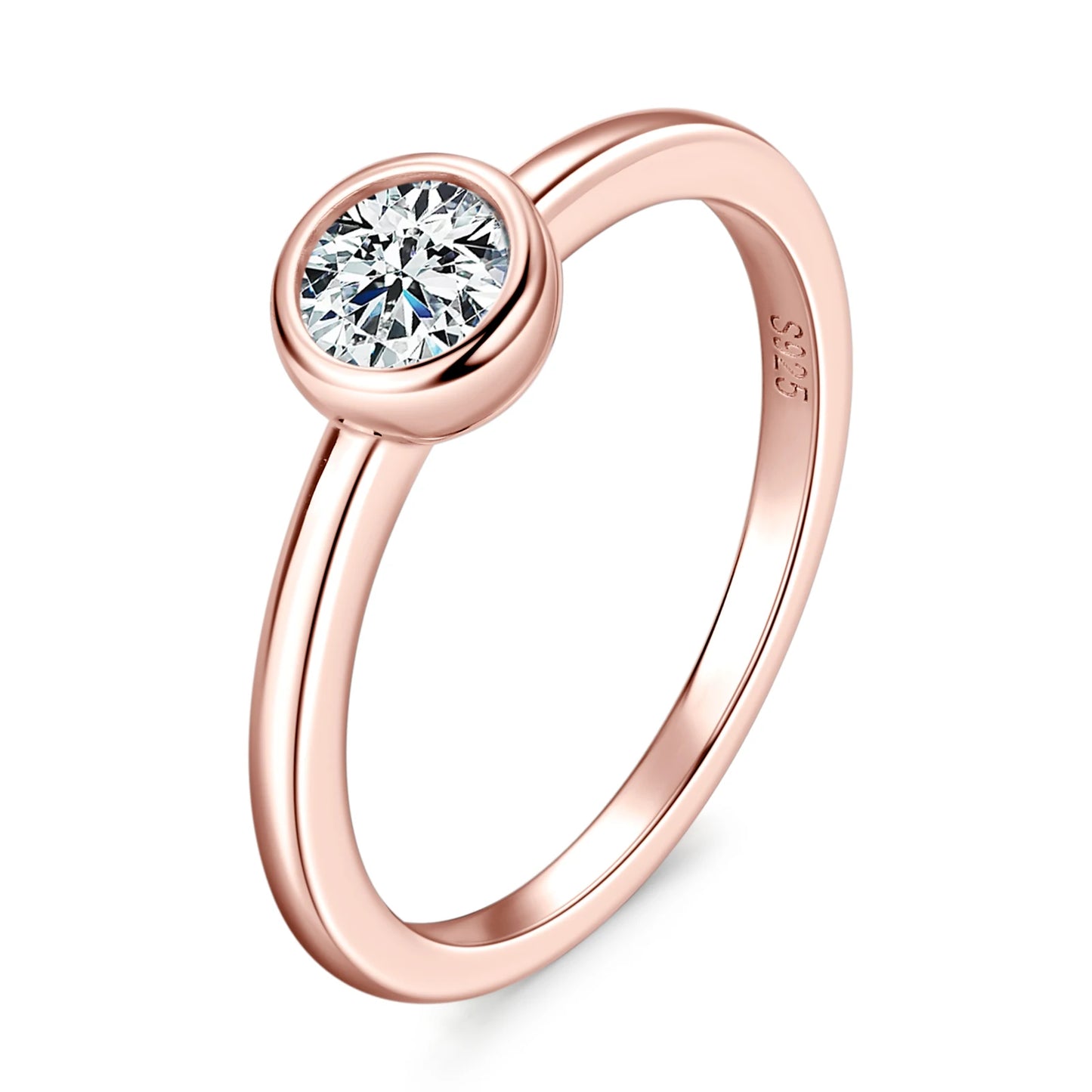 Bague ÉCLAT ÉTERNEL - Diamant moissanite & Argent 925 millième