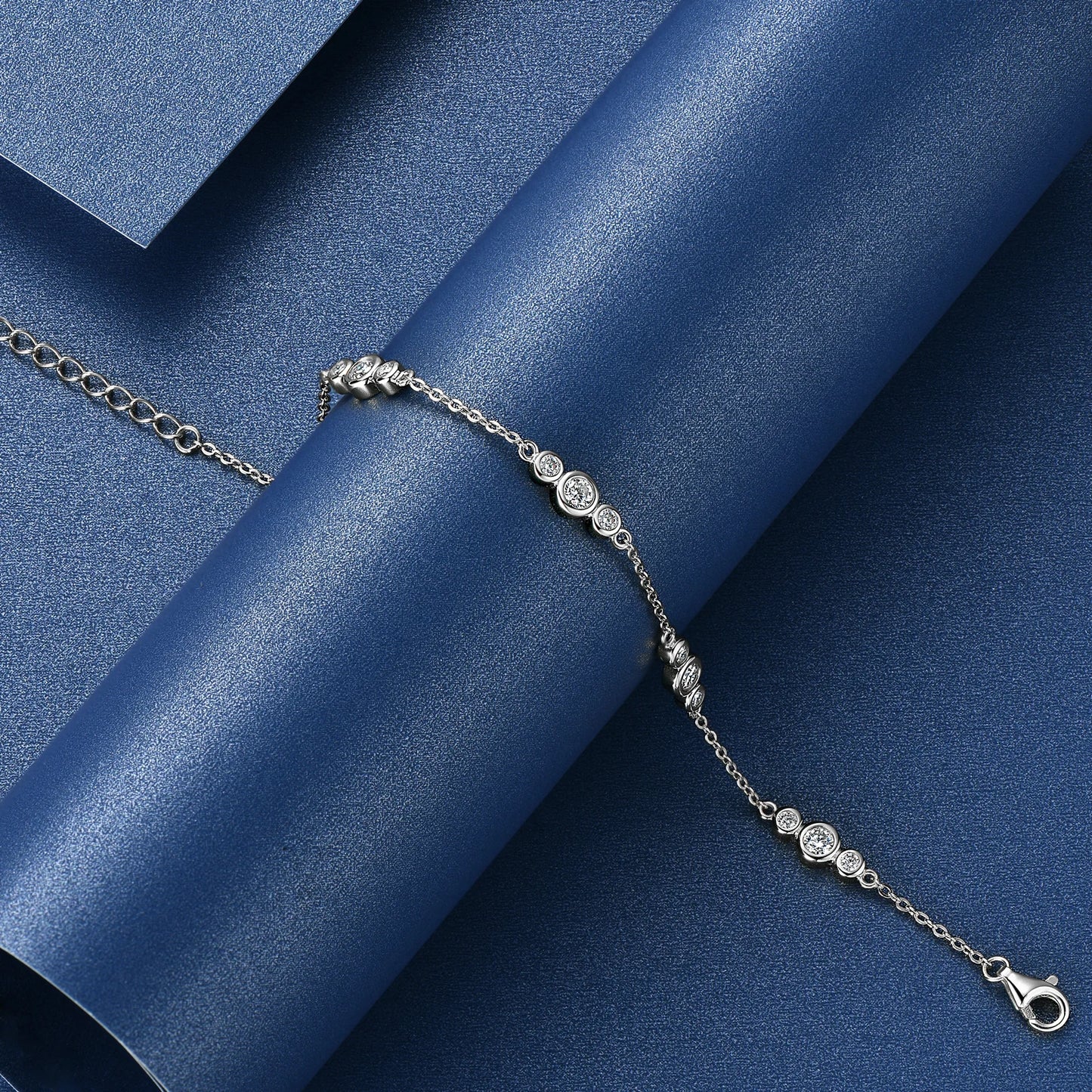 Bracelet ÉCLAT ÉTERNEL - Diamant moissanite & Argent 925 millième