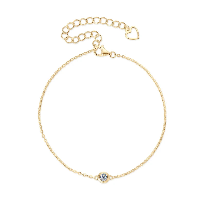 Bracelet ÉCLAT ÉTERNEL - Diamant moissanite & Argent 925 millième