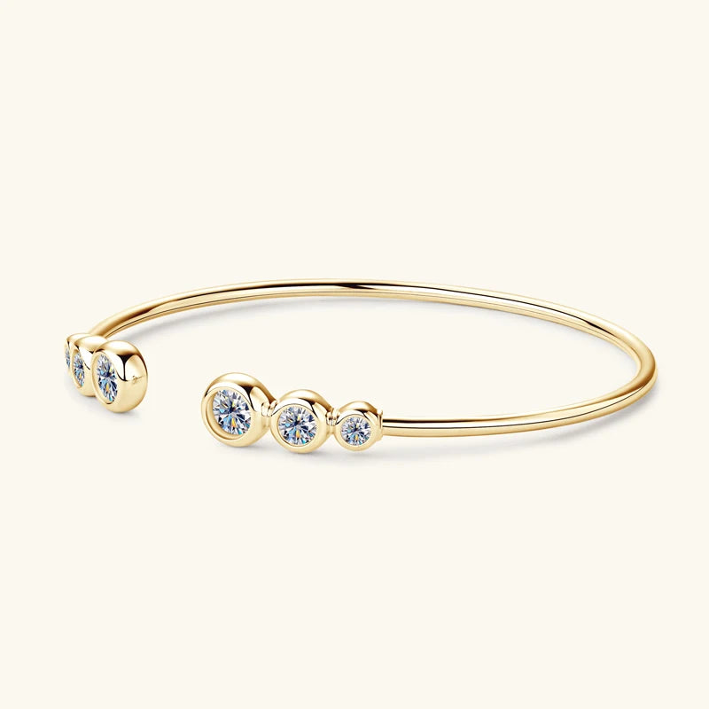 Bracelet ÉCLAT ÉTERNEL - Diamant moissanite & Argent 925 millième