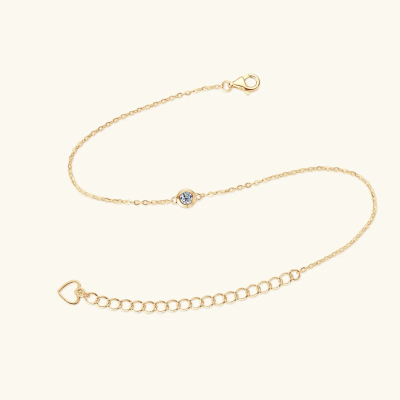 Bracelet ÉCLAT ÉTERNEL - Diamant moissanite & Argent 925 millième