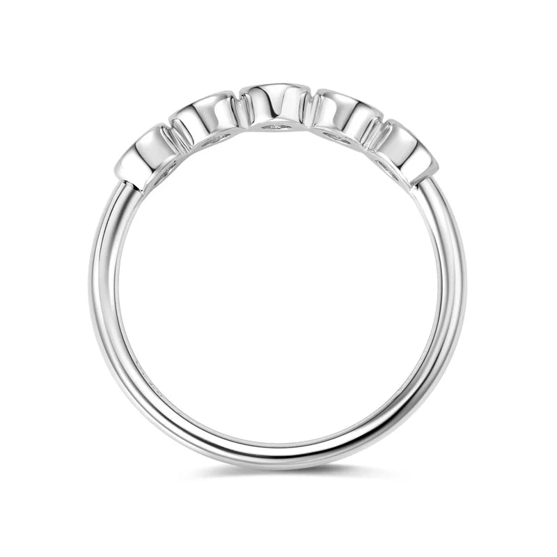 Bague ÉCLAT ÉTERNEL - Diamant moissanite & Argent 925 millième