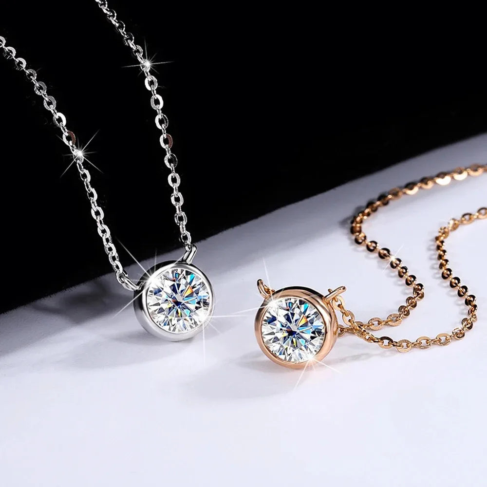Set de bijoux ÉCLAT ÉTERNEL - Diamant moissanite & Argent 925 millième