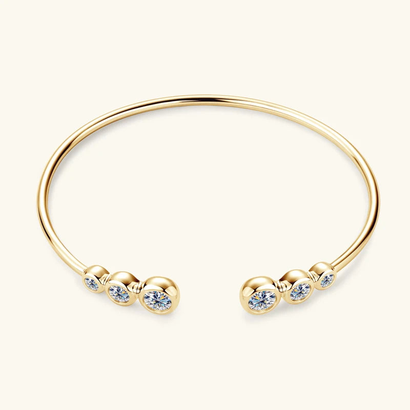 Bracelet ÉCLAT ÉTERNEL - Diamant moissanite & Argent 925 millième