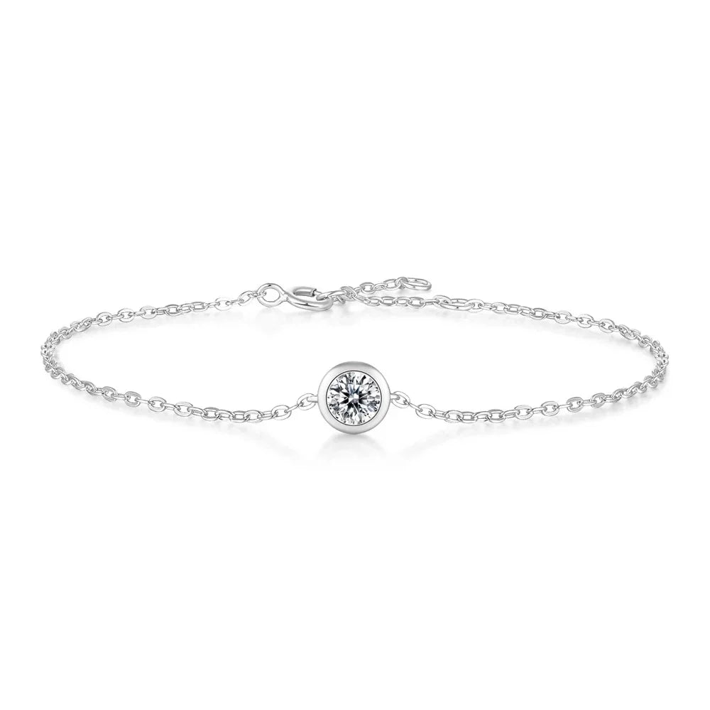 Set de bijoux ÉCLAT ÉTERNEL - Diamant moissanite & Argent 925 millième
