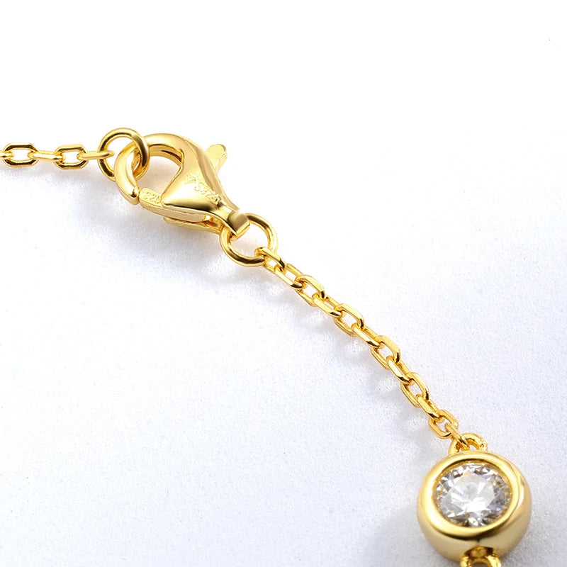 Bracelet ÉCLAT ÉTERNEL - Diamant moissanite & Argent 925 millième