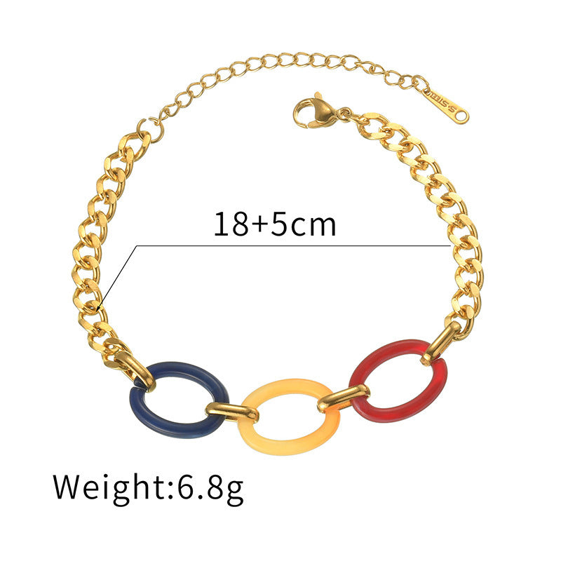 Bracelet Pinky - Acier titane