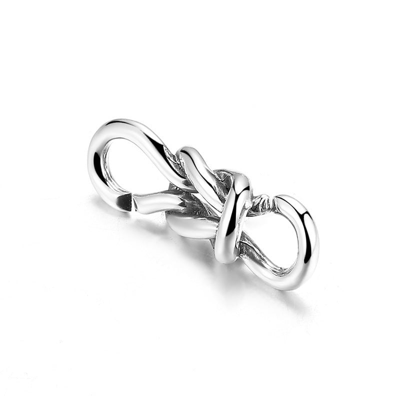 Accessoire Noeud Plat - Argent S925 - Maria B.