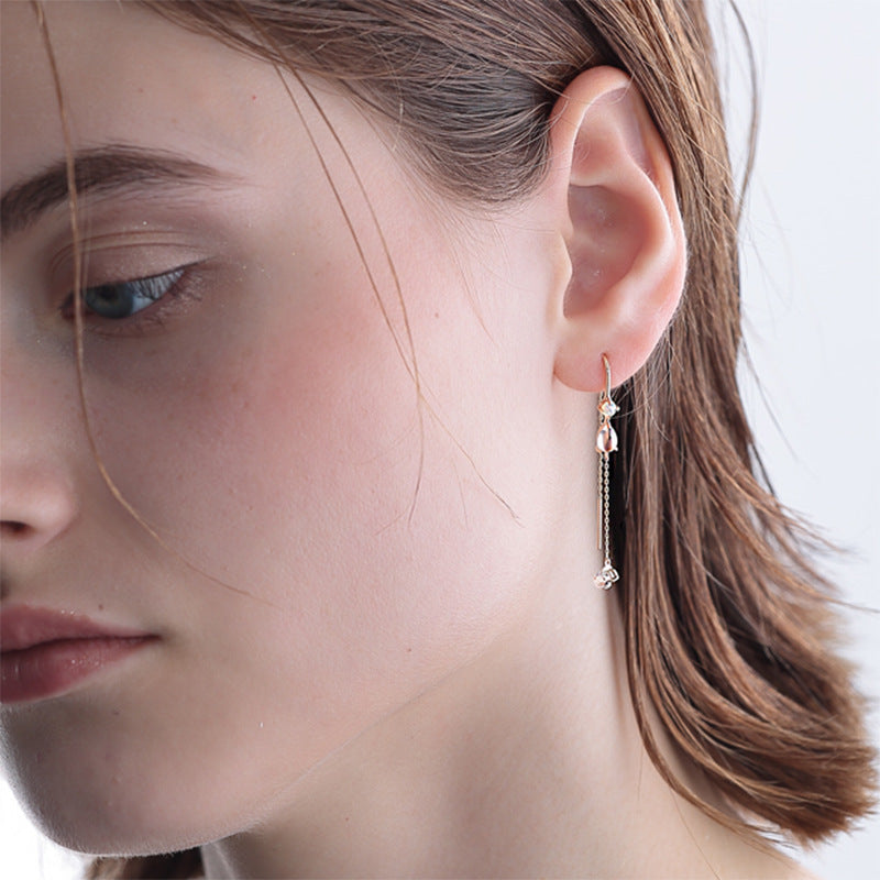 Long Swaying Earrings For Women - Maria B.