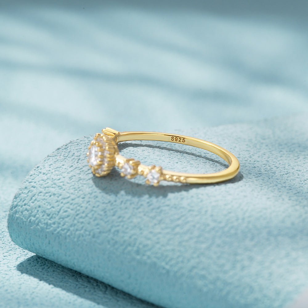 Bague Anastasia - Argent 925 et Zircons - Maria B.