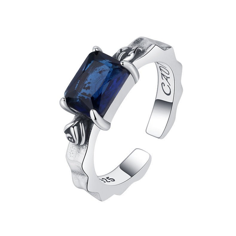 Bague Bleuette - Argent Sterling 925 et Zircons - Maria B.