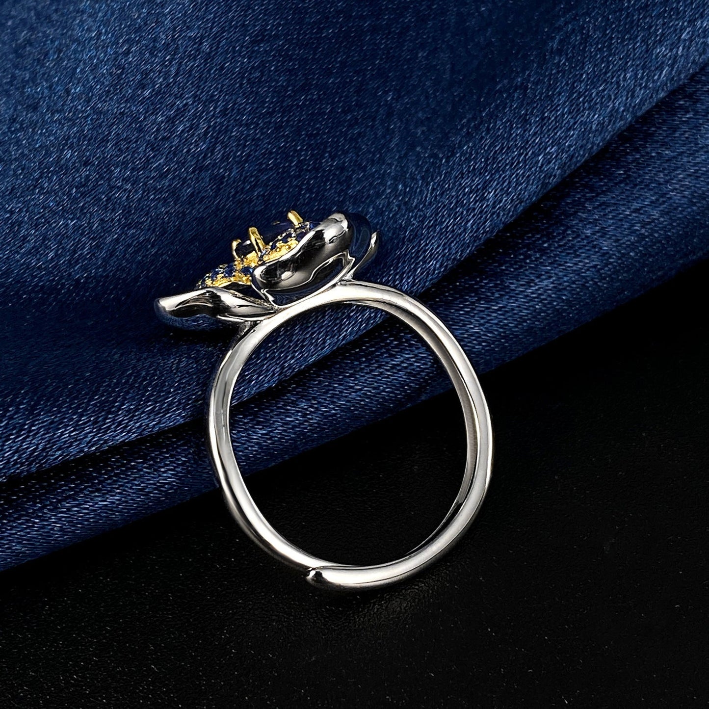 Bague Daphne - Saphir et Argent Sterling 925 - Maria B.