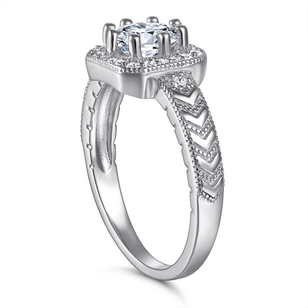 Bague Harmonia - Argent S925 et Zircons - Maria B.