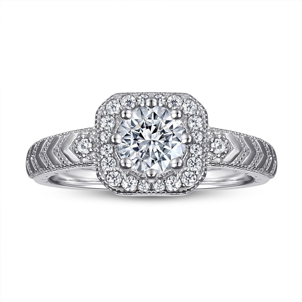 Bague Harmonia - Argent S925 et Zircons - Maria B.