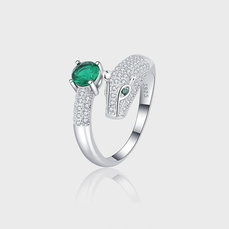 Bague La Léopardesse - Argent sterling 925 - Maria B.