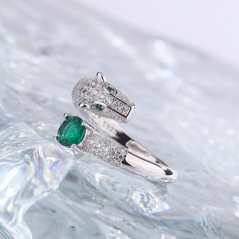 Bague La Léopardesse - Argent sterling 925 - Maria B.