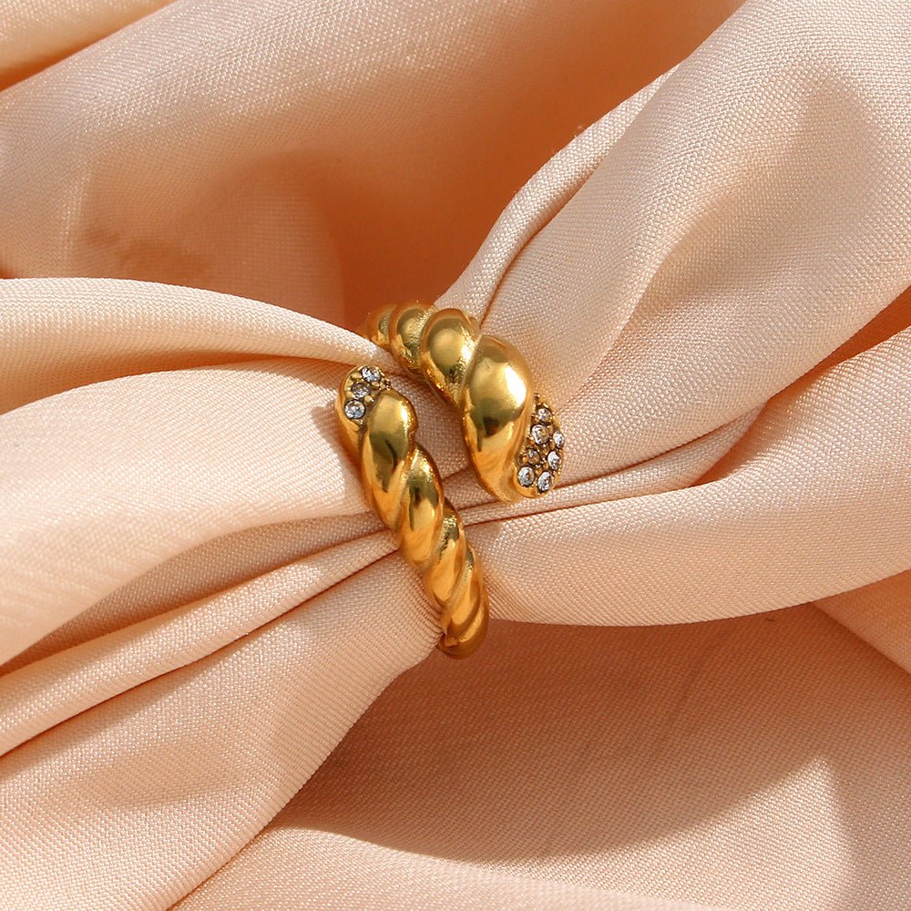 Bague Melody - Acier Inoxydable - Maria B.