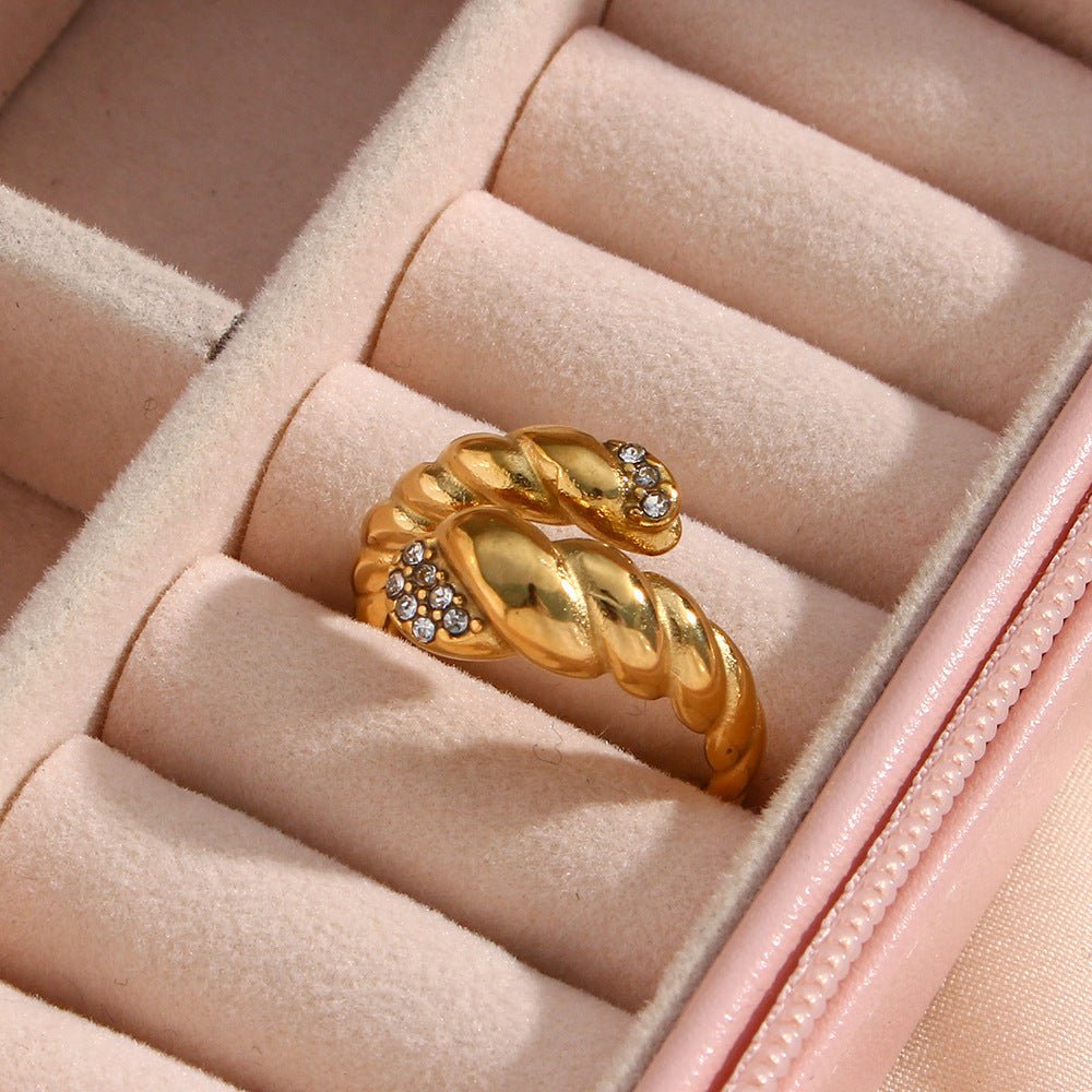 Bague Melody - Acier Inoxydable - Maria B.