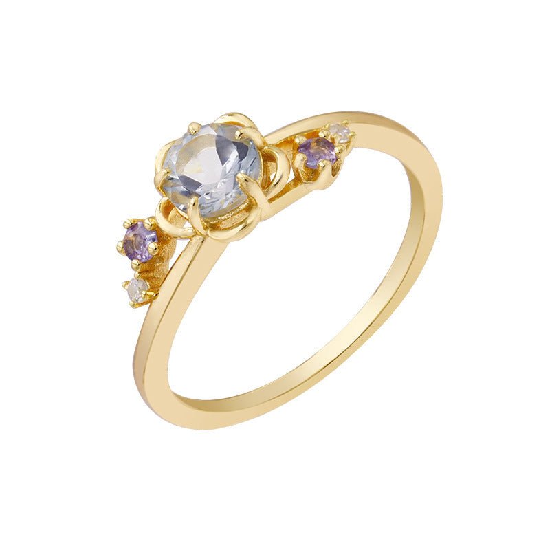Bague Nina - Argent et plaqué Or - Maria B.