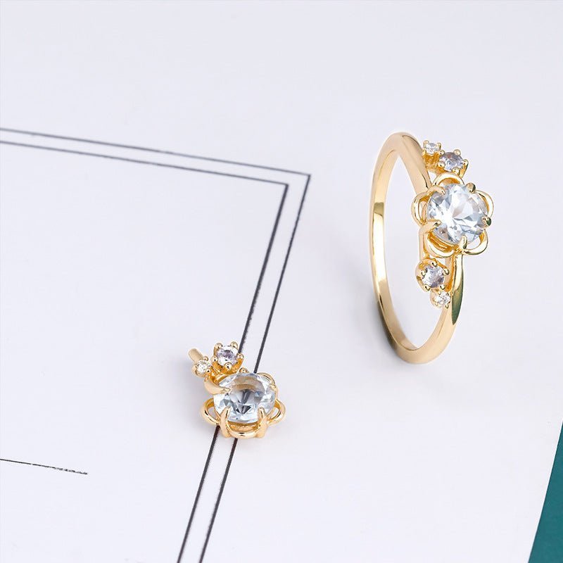 Bague Nina - Argent et plaqué Or - Maria B.