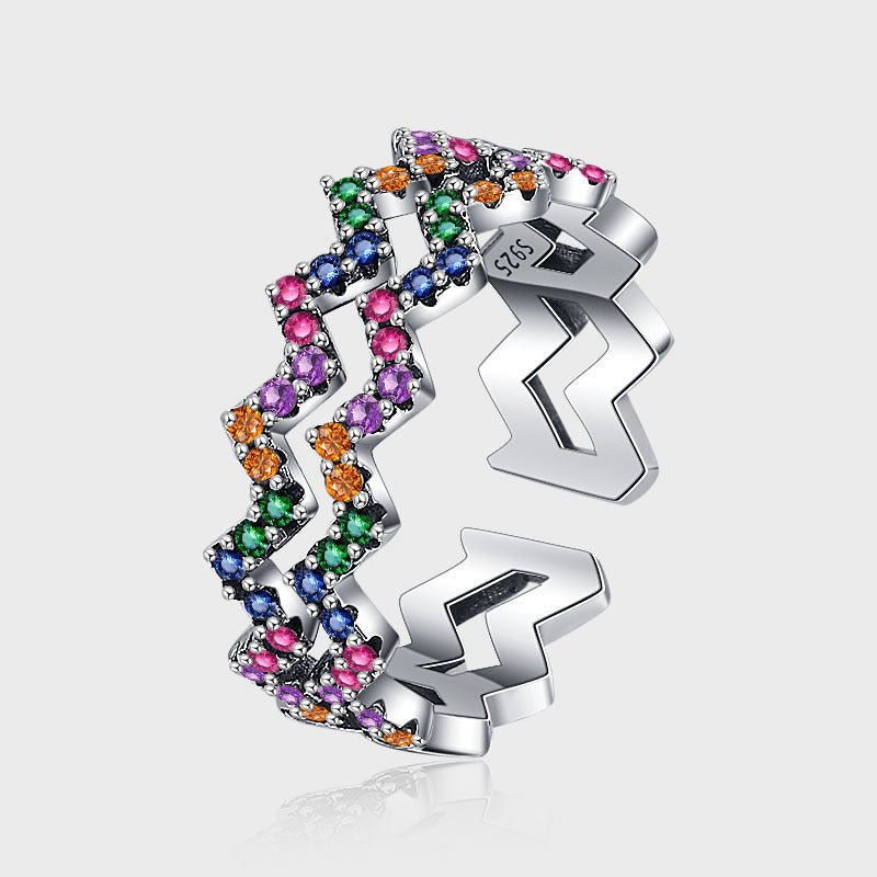 Bague Wave - Argent Sterling 925 - Maria B.