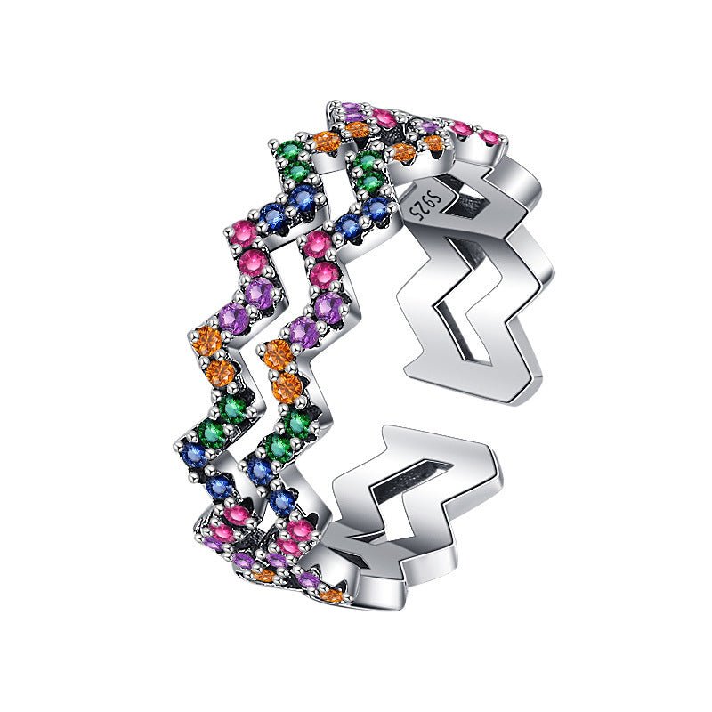 Bague Wave - Argent Sterling 925 - Maria B.