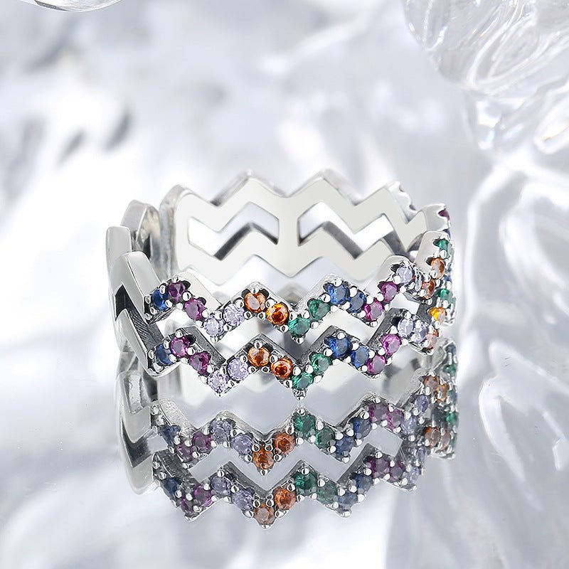 Bague Wave - Argent Sterling 925 - Maria B.