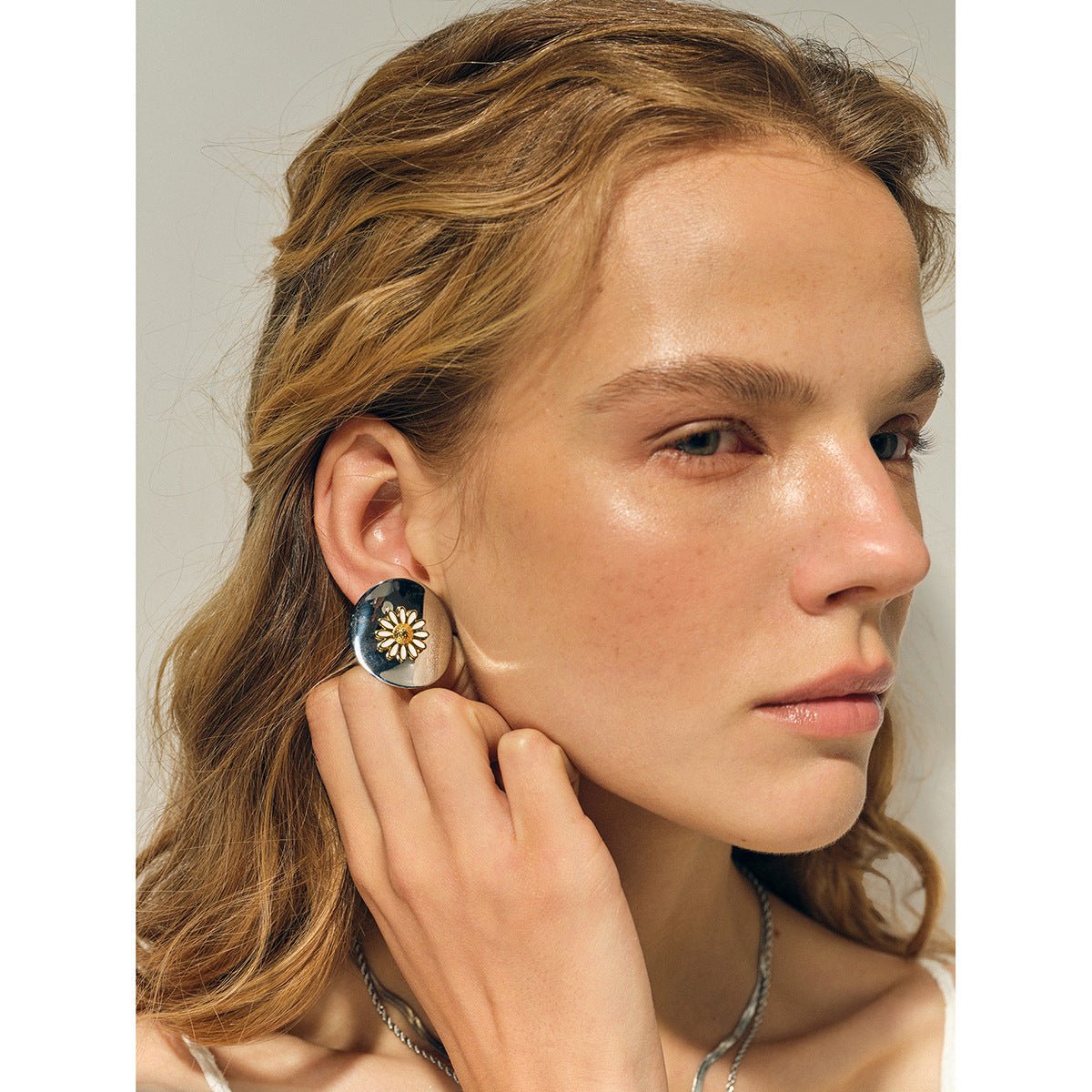 Boucles d'oreilles Damaris - Acier Inoxydable - Maria B.