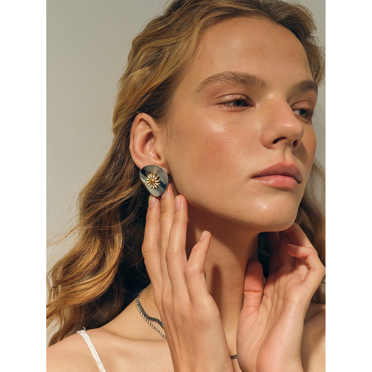 Boucles d'oreilles Damaris - Acier Inoxydable - Maria B.