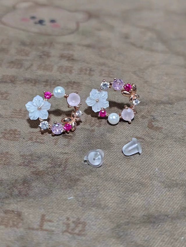 Boucles d'oreilles Hera - Argent sterling 925 - Maria B.