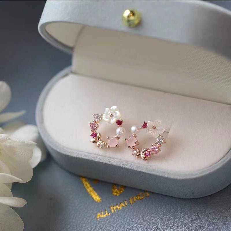Boucles d'oreilles Hera - Argent sterling 925 - Maria B.