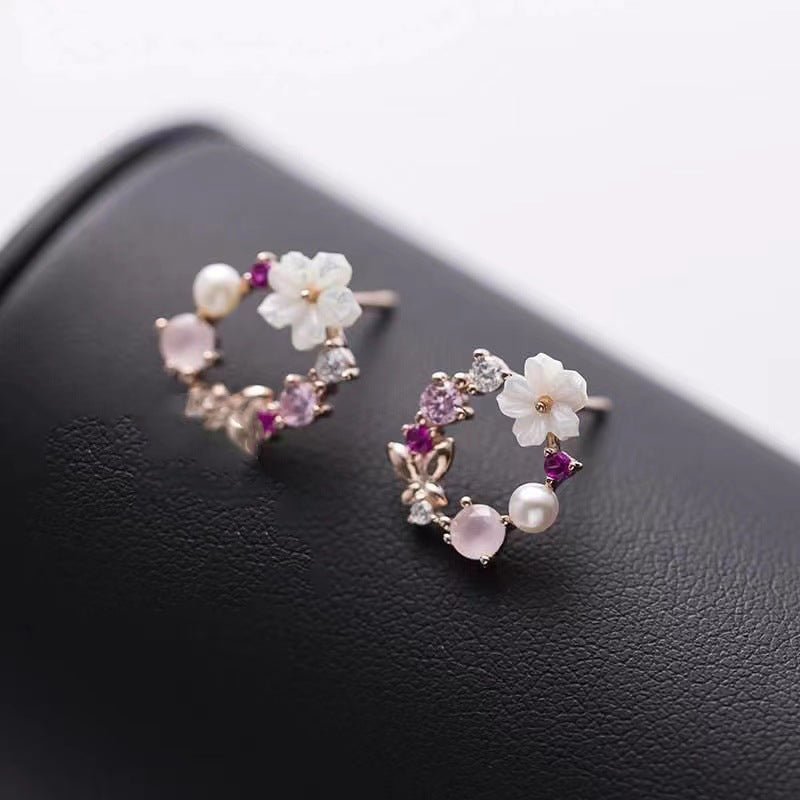 Boucles d'oreilles Hera - Argent sterling 925 - Maria B.
